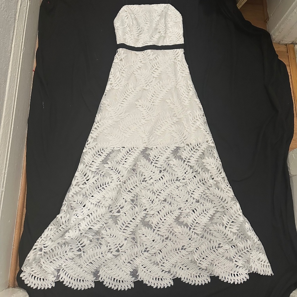 Milly Palm Leaves Cut Out Dress size 8 women’s